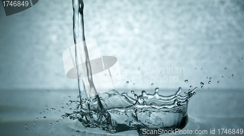 Image of water splash