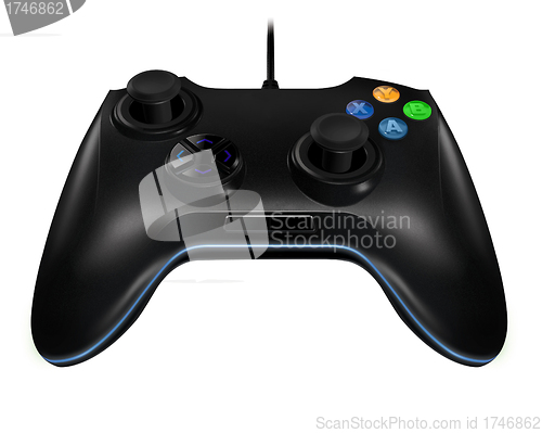 Image of black joystick