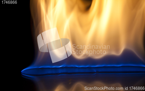 Image of Fire flames background texture