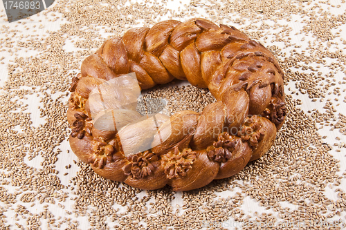 Image of bread with grain