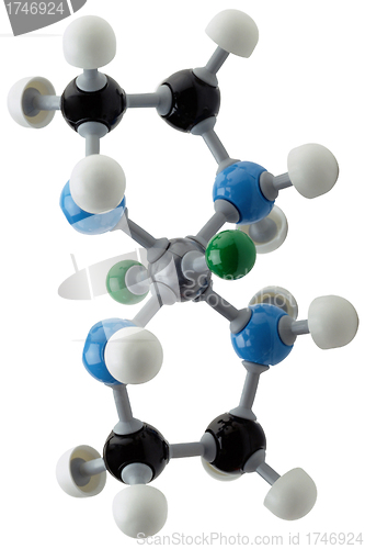 Image of Colorful Molecule