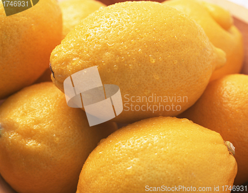 Image of lemon background