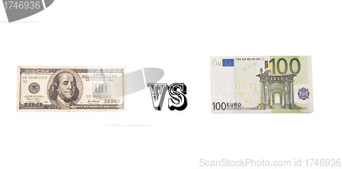 Image of Dollar vs Euro