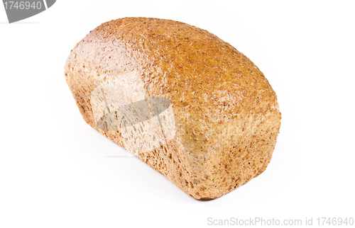 Image of Bread isolated on white background