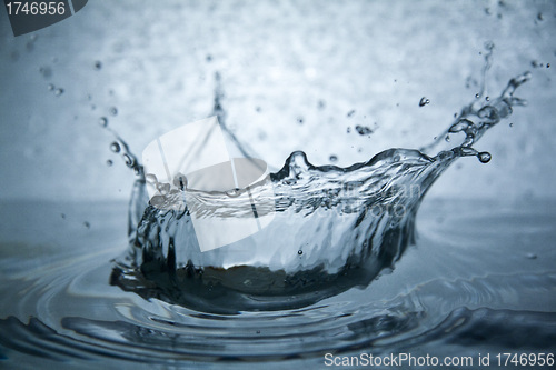 Image of water splash