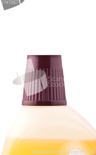 Image of Dish washing liquid soap isolated with clipping path