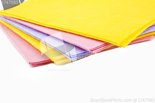 Image of Colored  towels