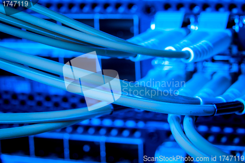 Image of network cables