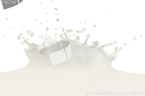 Image of milk splash