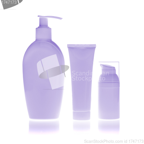 Image of cosmetic bottles