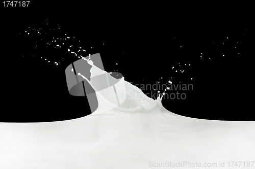 Image of milk splash