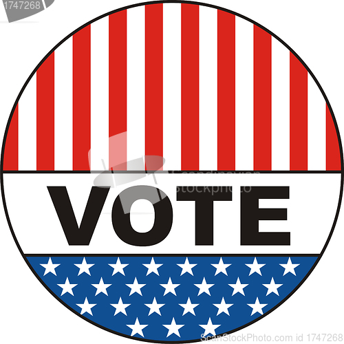 Image of vote badge