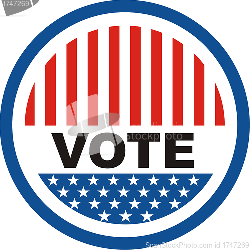 Image of vote badge