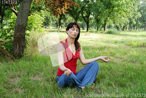 Image of Woman meditation