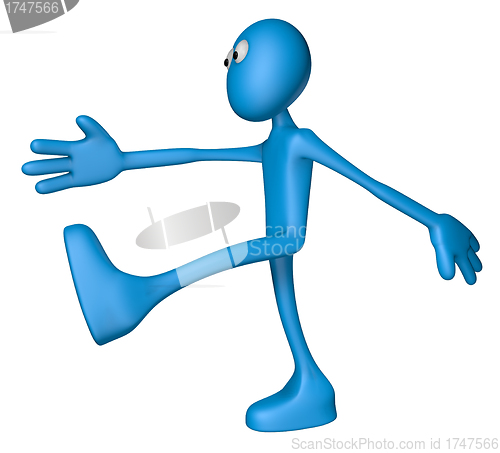 Image of blue guy marshes