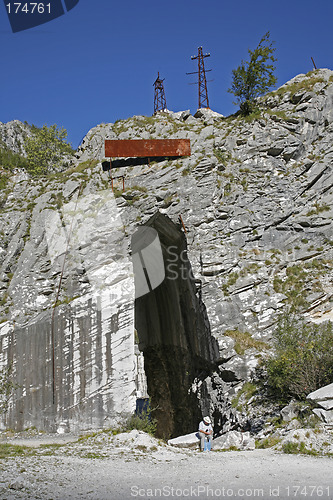 Image of Abandoned marble quarry