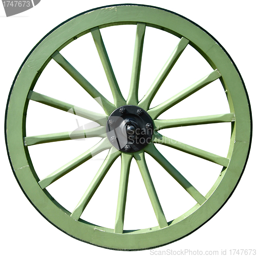 Image of Wooden Wheel