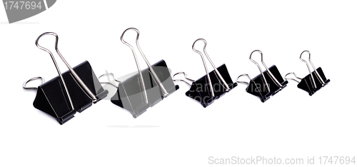 Image of Clips isolated on a white background