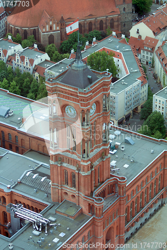 Image of Red City Hall Of Berlin