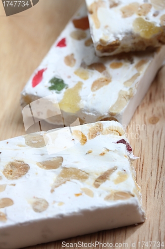 Image of white nougat