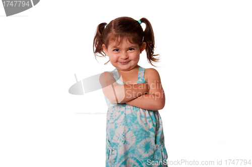 Image of Little toddler rascal girl