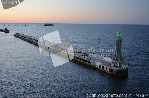Image of Gdynia - leaving the dock