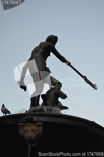 Image of Neptune fountain - Gdansk