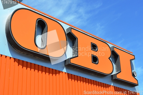 Image of OBI - sign