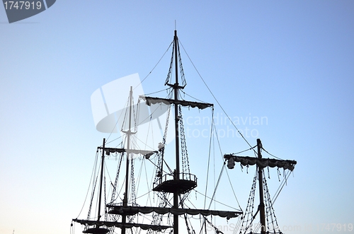 Image of Rig of a sailing ship
