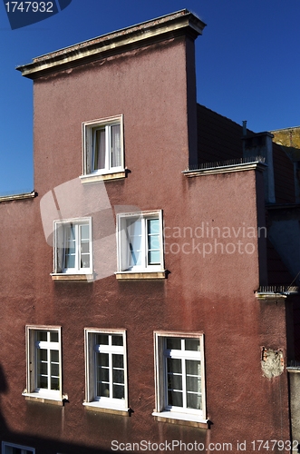 Image of Front of old buildings