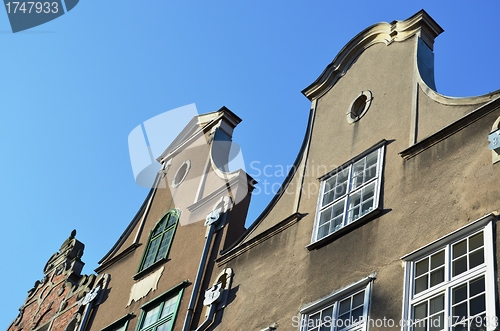 Image of Front of old buildings