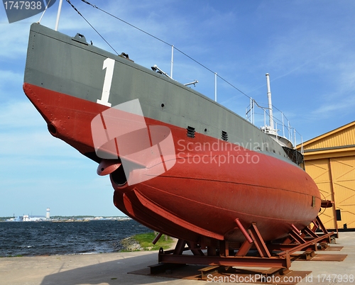 Image of Swedish submarine