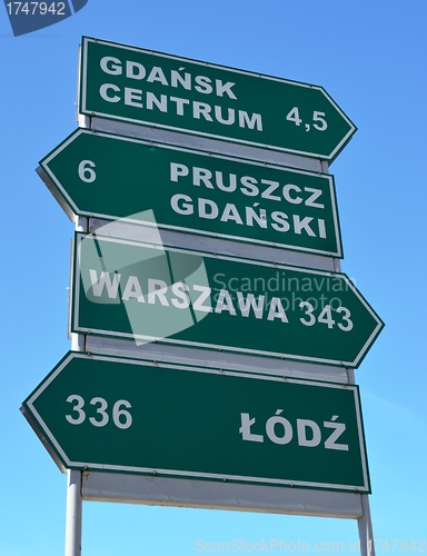 Image of Sign post