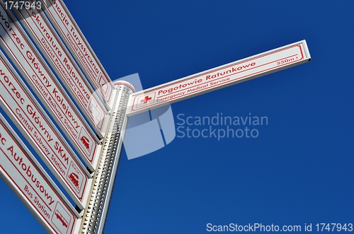 Image of Sign post