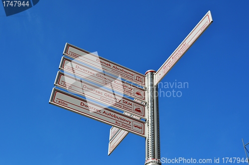 Image of Sign post