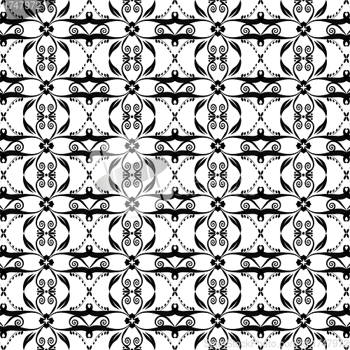 Image of Seamless Floral Pattern