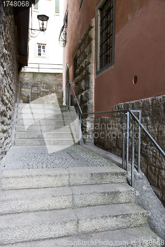 Image of steps in ancient town