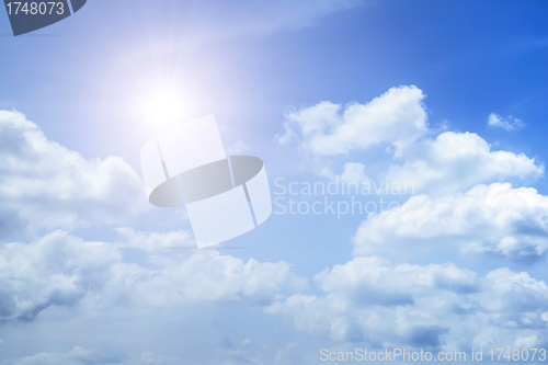 Image of bright sun
