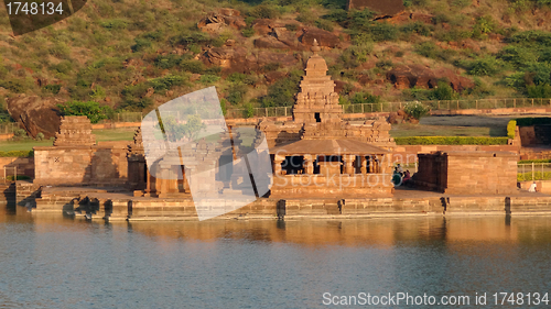 Image of the Bhutanatha Temple near Badami