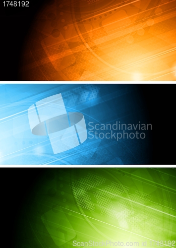 Image of Hi-tech banners collection