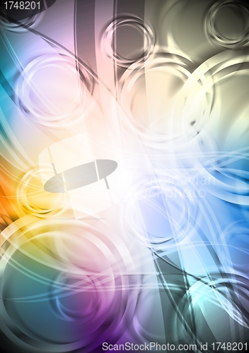 Image of Vibrant multicolored backdrop