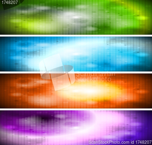 Image of Vibrant banners collection