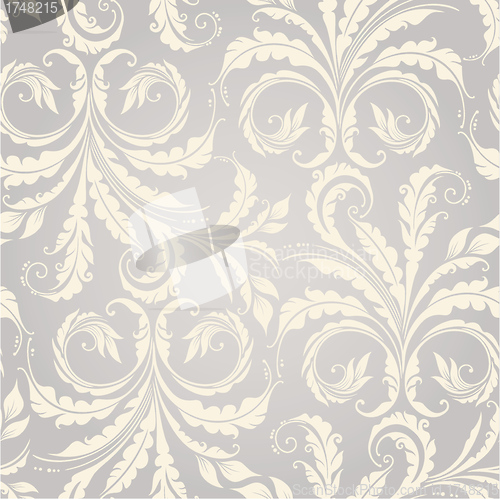 Image of Floral seamless background