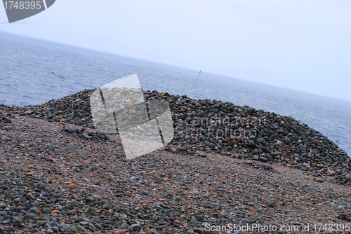 Image of Viking grave at Mølen