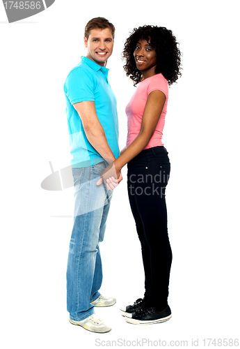 Image of African American couple in love