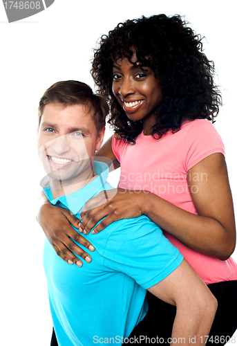 Image of Its time for a piggyback ride