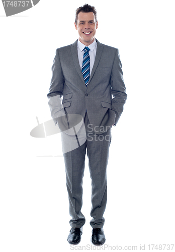 Image of Confident business executive
