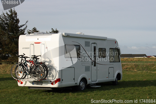 Image of camper in Denmark