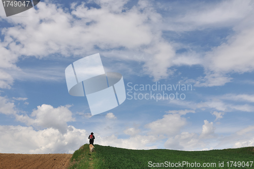 Image of Female hiker