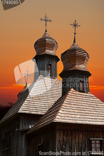 Image of Old wooden church